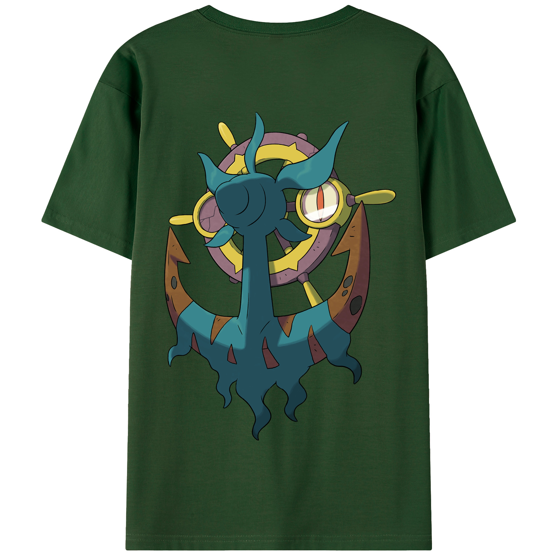 （画像用） ポケットモンスター Pokémon 綿100％半袖Tシャツ（背面プリント）